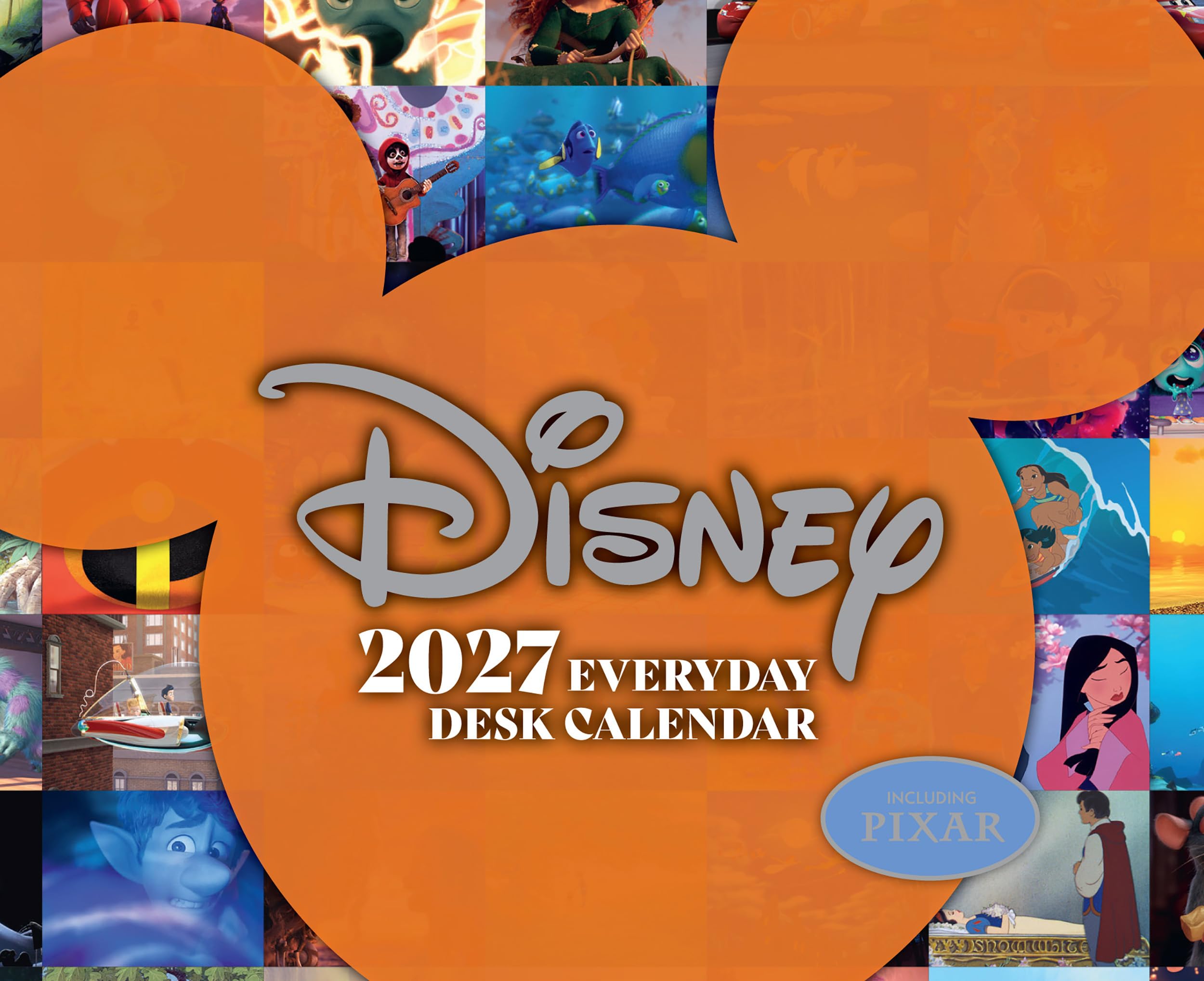 Disney Animation Desk Calendar 2027