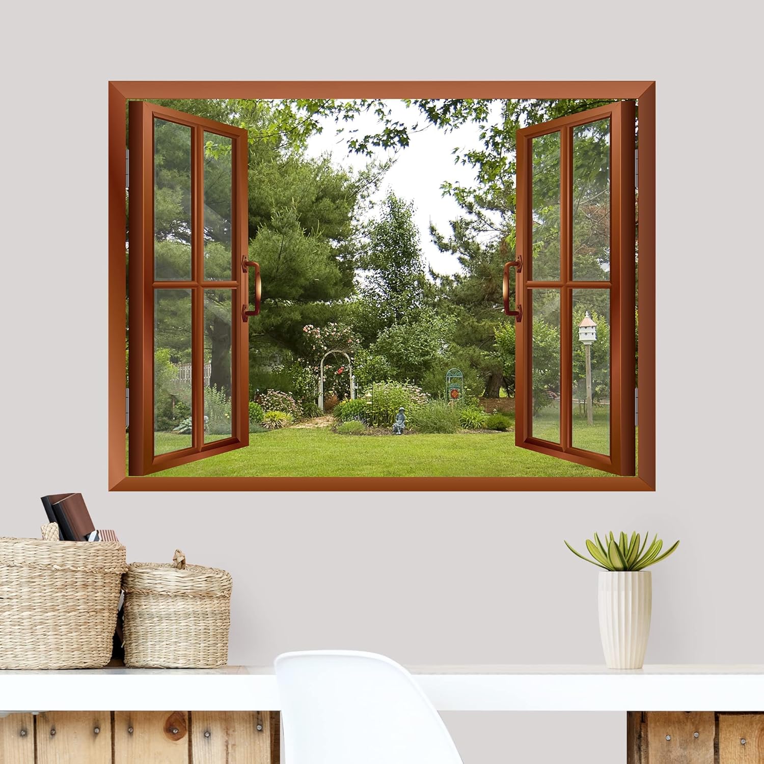 wall26 Removable Wall Sticker Wall Mural - 36 inchx48 inch (24 inchx32 inch, Garden)