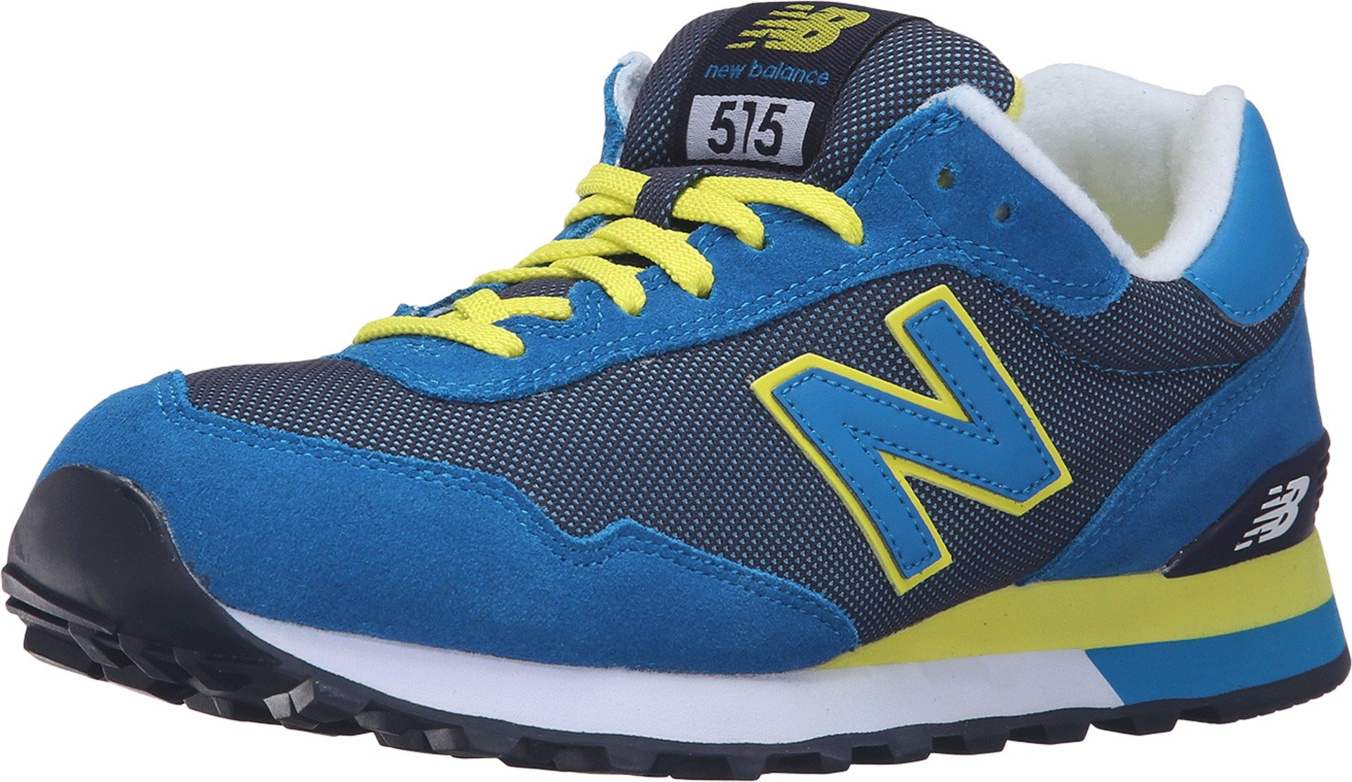 New Balance Women's 515 V1 Sneaker, Black/Prism Purple/Gold Rush, 6 M US — view 7