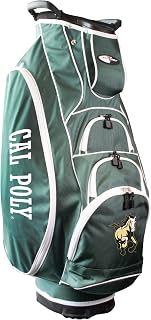 Team Golf NCAA Cal Poly ST Albatross Golf Bag Lightweight, 10-Way Club Divider, Spring Action Stand, Insulated Cooler Pocket, Velcro Glove and Umbrella Holder & Lift Assist Handles