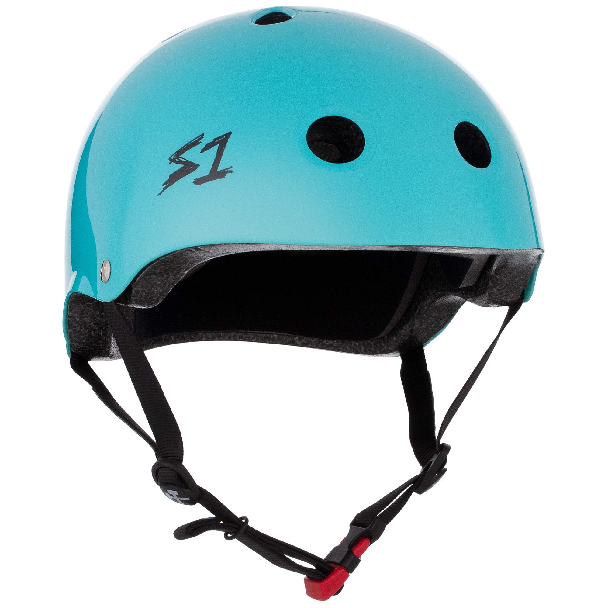 S1 Mini Lifer Helmet - Multi-Impact & High-Impact Certified - Multiple Colours & Sizes (Lagoon Gloss, Large 20" (50.8cm))