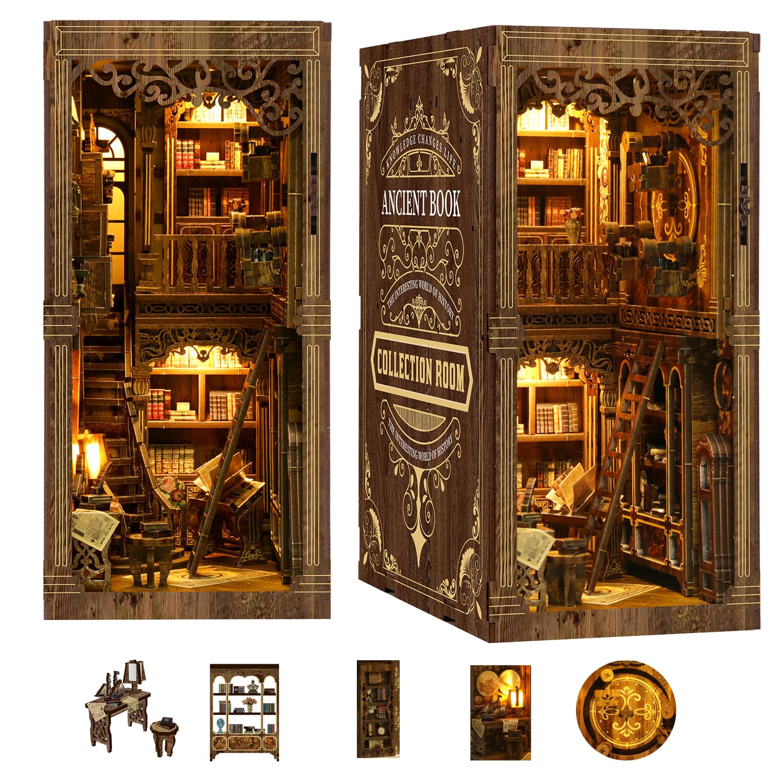 3DVASE Book Nooks - dollhouses | Mubboo