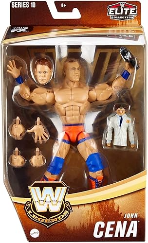 Miniatura 2 de WWE Mattel Elite Legends Series 10 Figura de John Cena