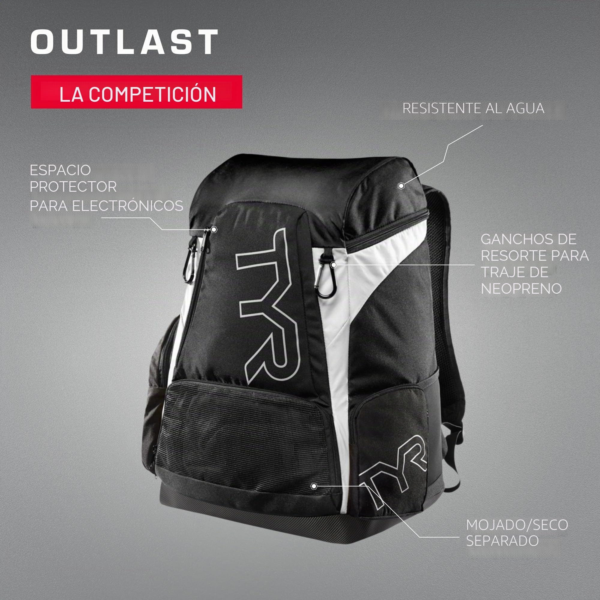 TYR Mochila Alliance Mochila Unisex adulto (Pack de 1)