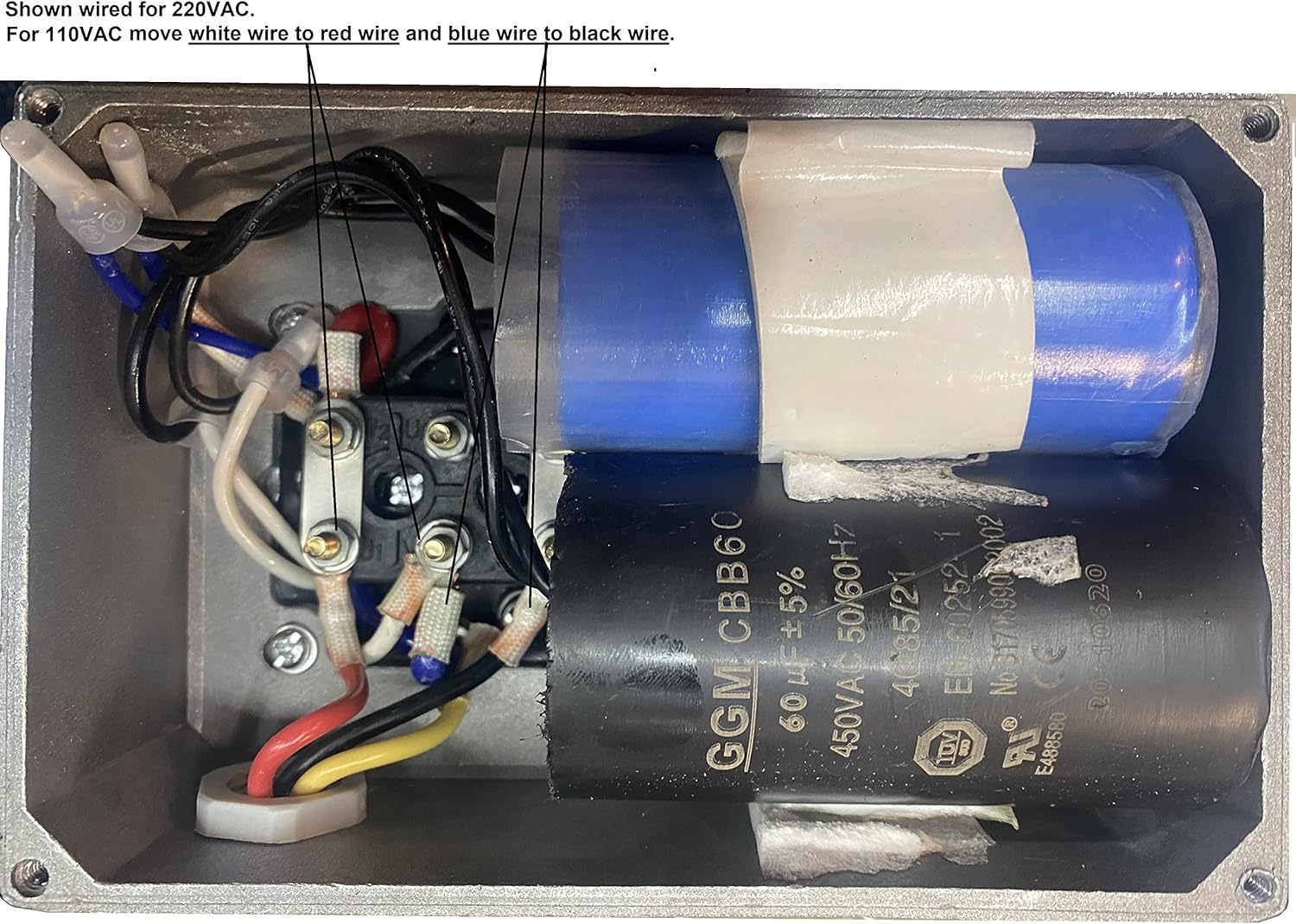 Hydraulic Power Unit 2hp 110/220VAC 50/60Hz, valves Optional (Flow: 0.94 GPM - 3000PSI Max., Tank: 2 Gallon (8 Liter))