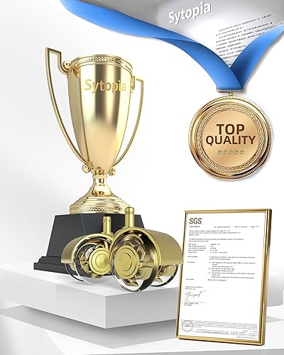 Vista 37 de Sytopia Ruedas de repuesto para sillas de oficina, resistentes para suelos de madera dura y alfombras, repuesto para alfombrillas de goma, Negro-b