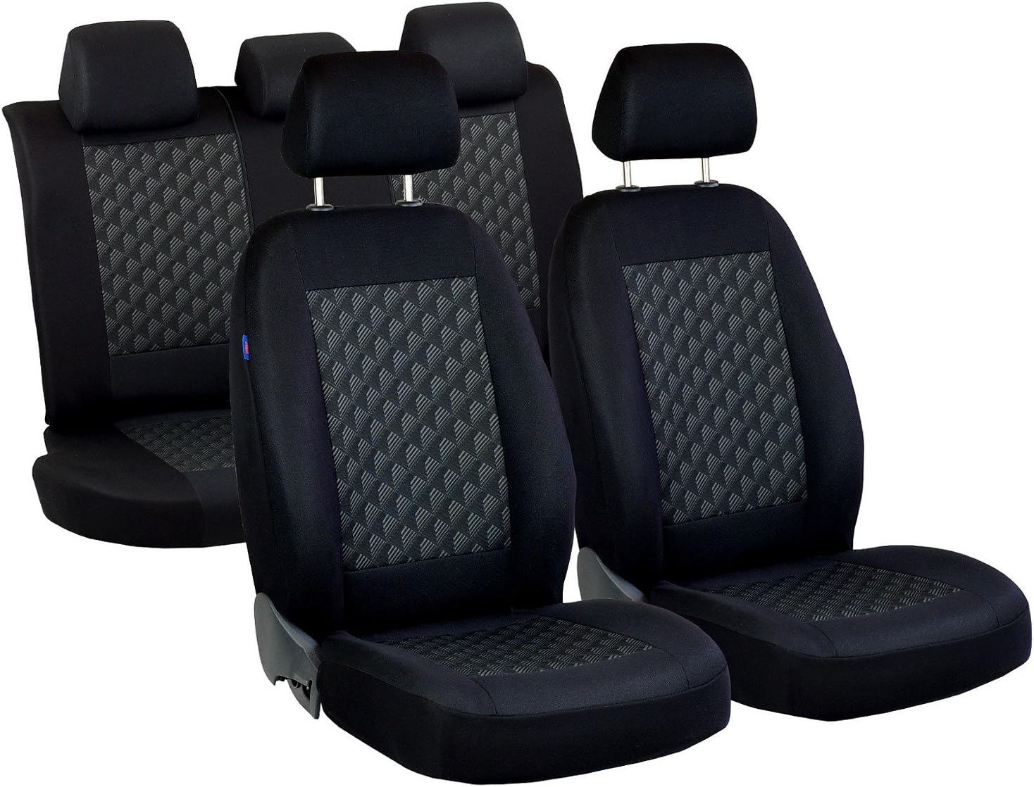 Accord Seat Cover – 1 Set – Colour Premium Black Color 3D