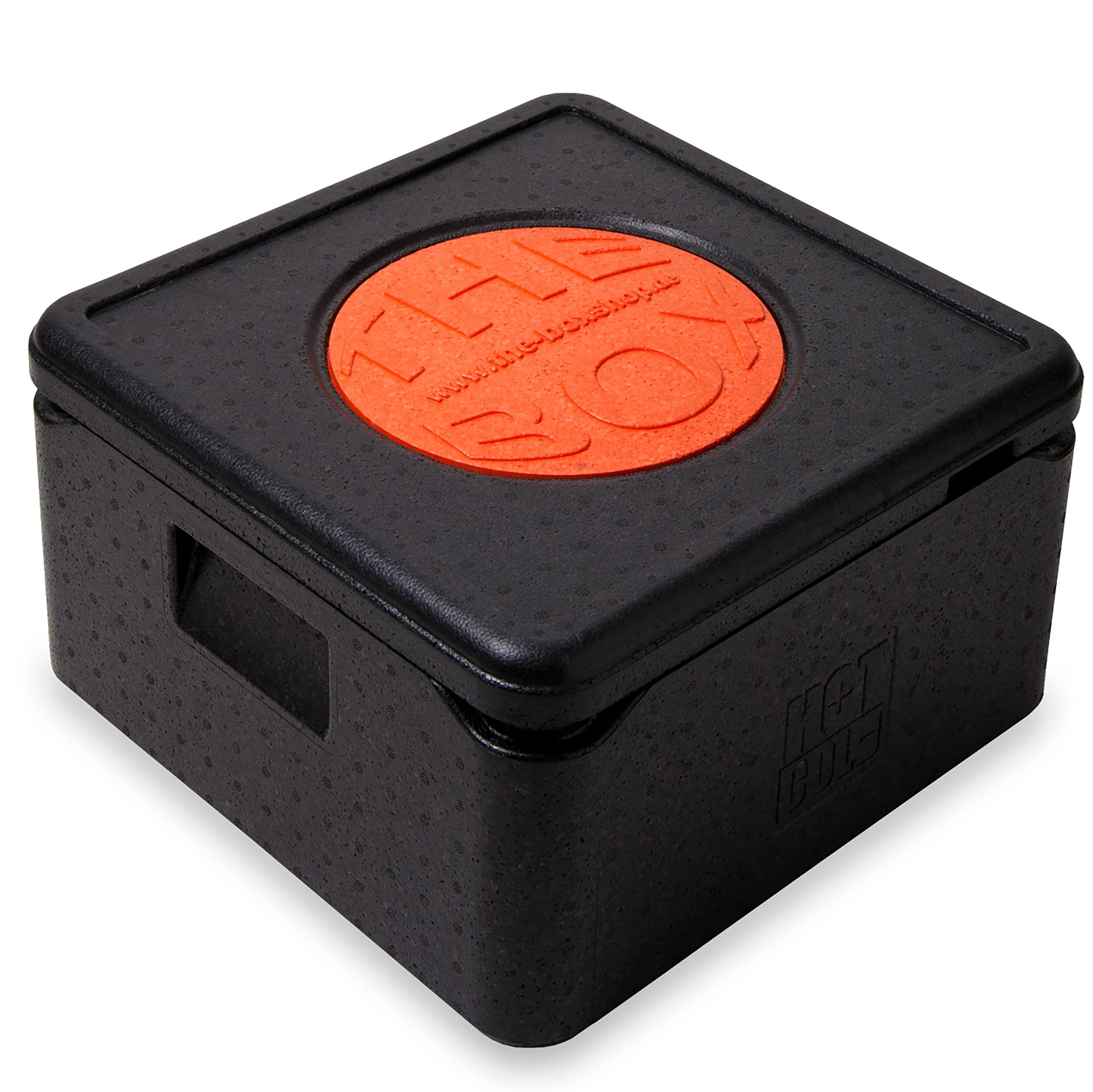 THE BOX Thermobox Pizza mittel - Volumen: 41 x 41 x 24 cm (21 Liter) - Nutzhöhe: 17,5 cm - 1 Isolierbox aus EPP Kunststoff