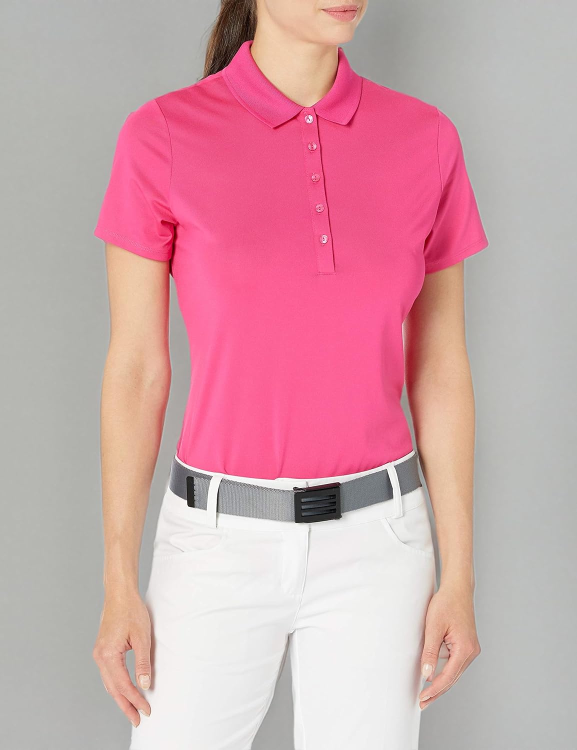 Callaway Women's Opti-Dri Chevron Short Sleeve Golf Polo Shirt, Stretch Fabric, Moisture-Wicking, Sun Protection - Image 3