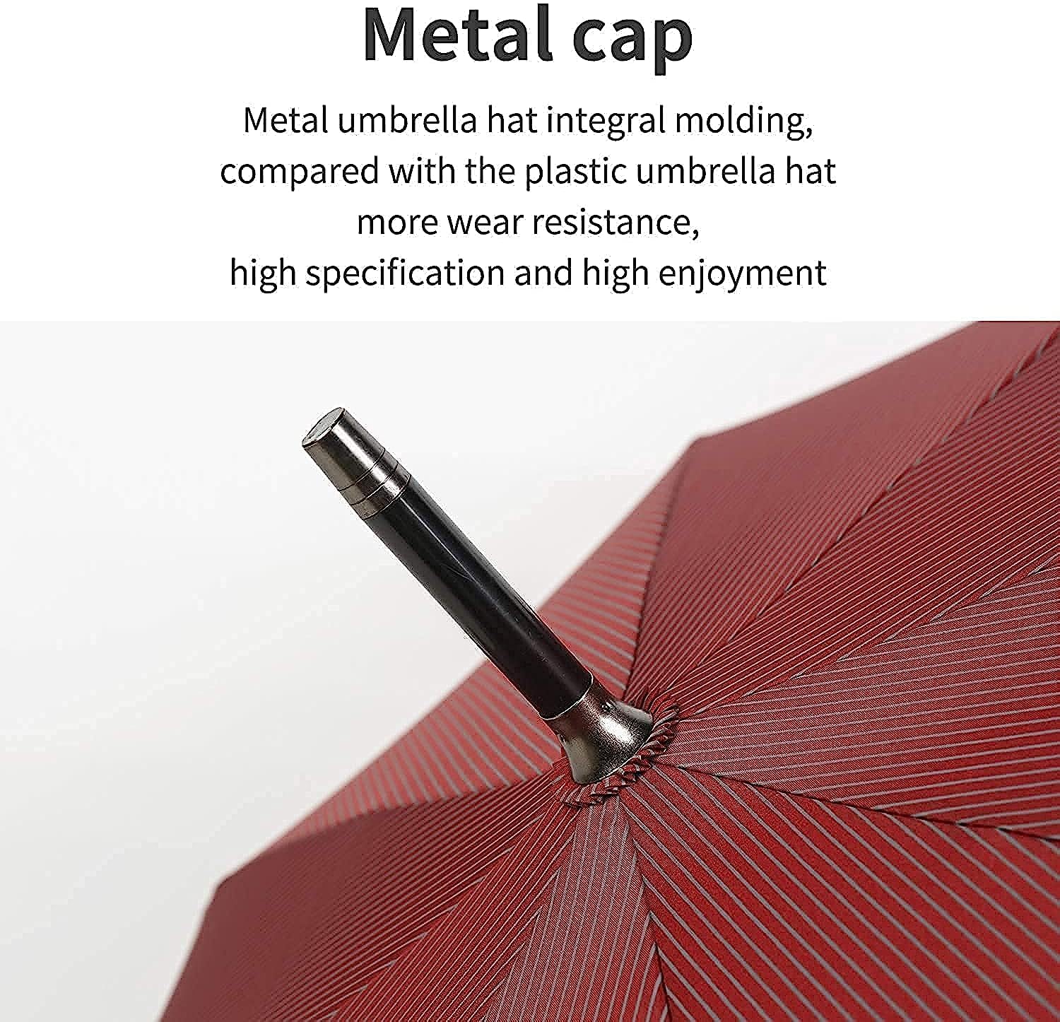 Golden bird - Automatic Oversize Stick Umbrella Windproof with Hook Handle 1