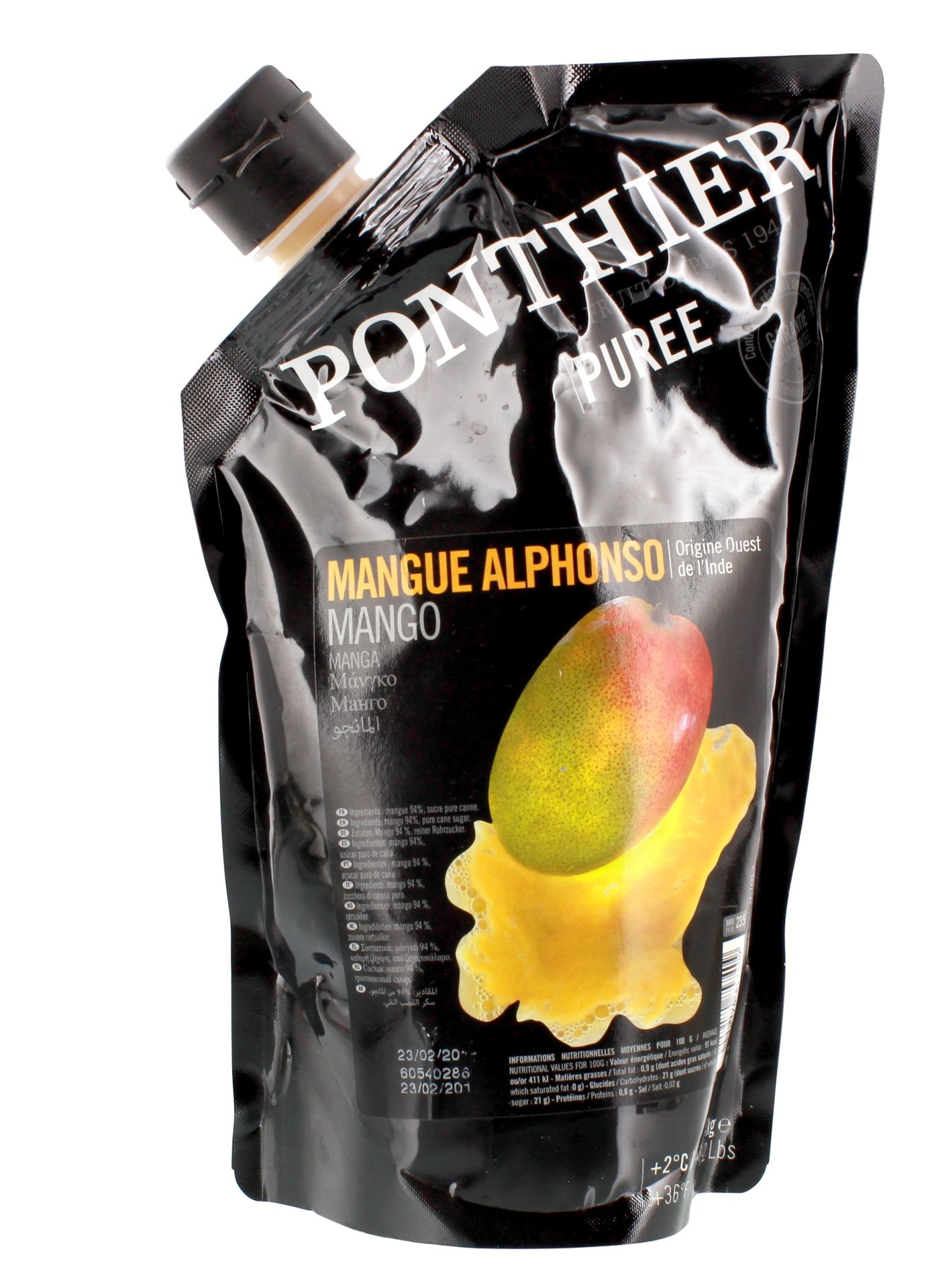 Püree-Mango, 9% Zucker, 1 kg