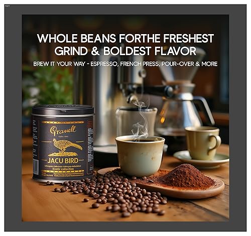 Vista 43 de Granell Cafés, Café de granos enteros de civeta, 3.5 oz