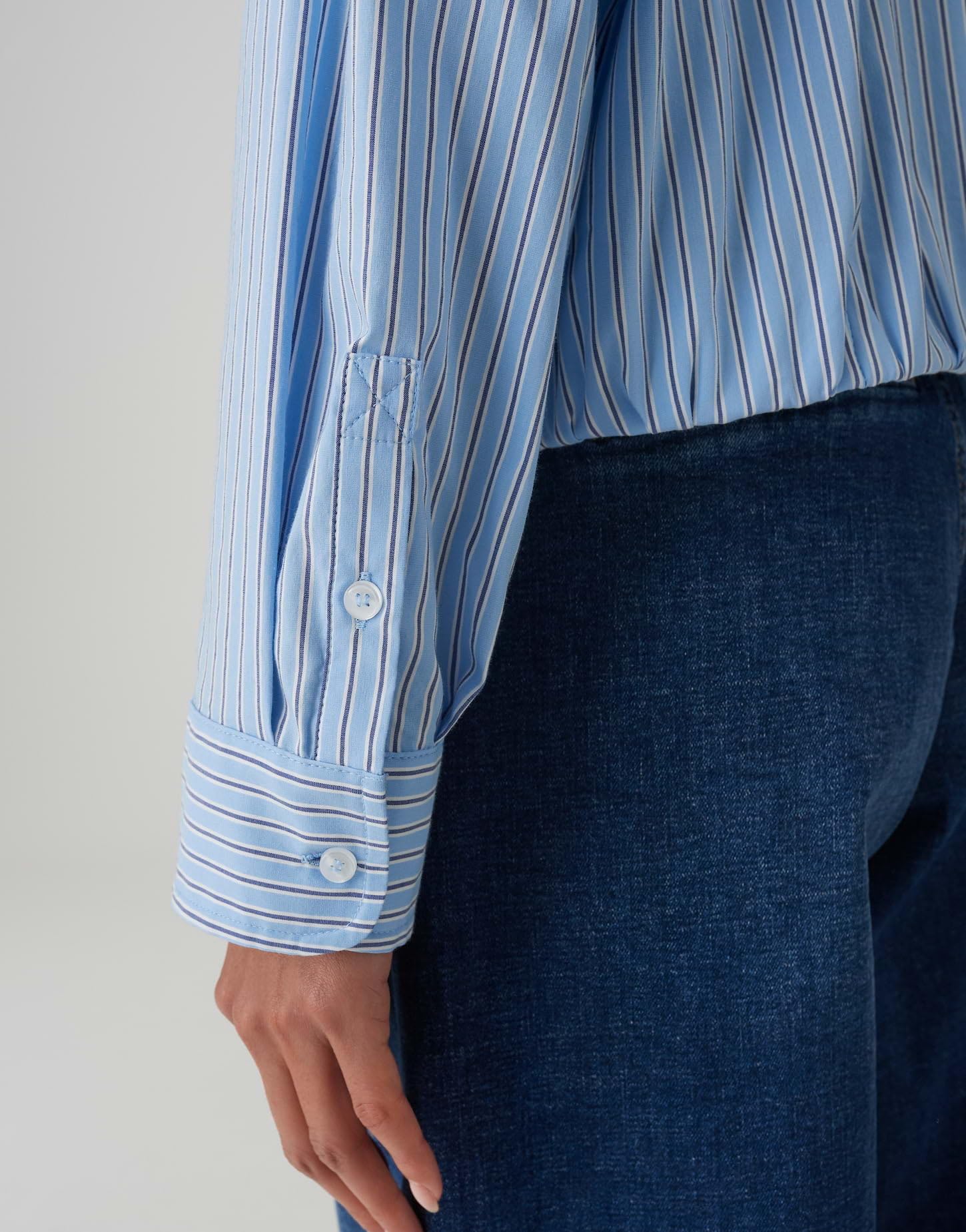 OPUS Streifenbluse Damen