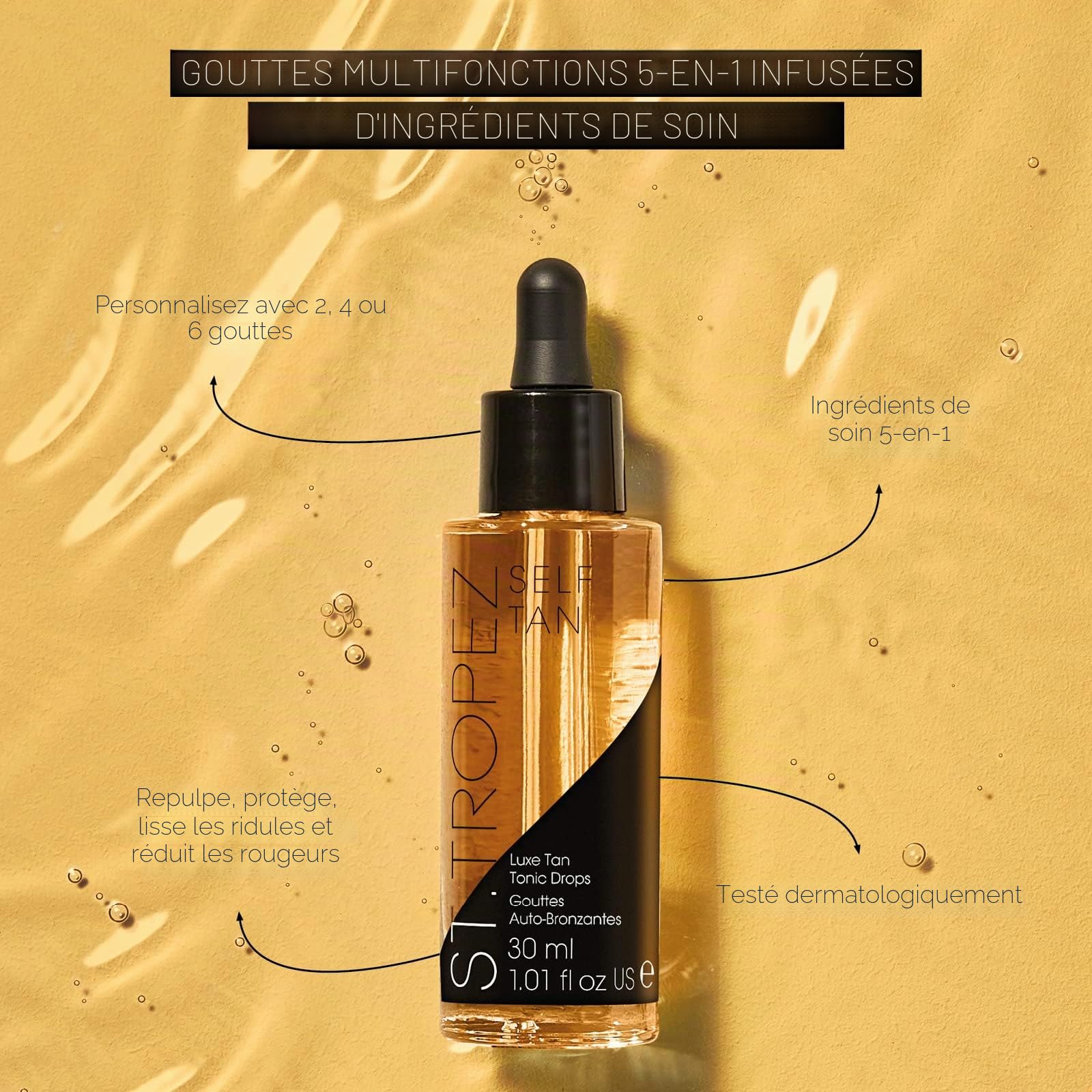 ST. TROPEZ Self Tan Gouttes Autobronzantes Visage et Corps