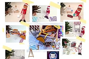 2023 Christmas Elf Adventure Kit: Unveil the Magic of Xmas with 24...