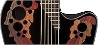 Vista 2 de Ovation Celebrity Elite guitarra acústica-eléctrica, Negro