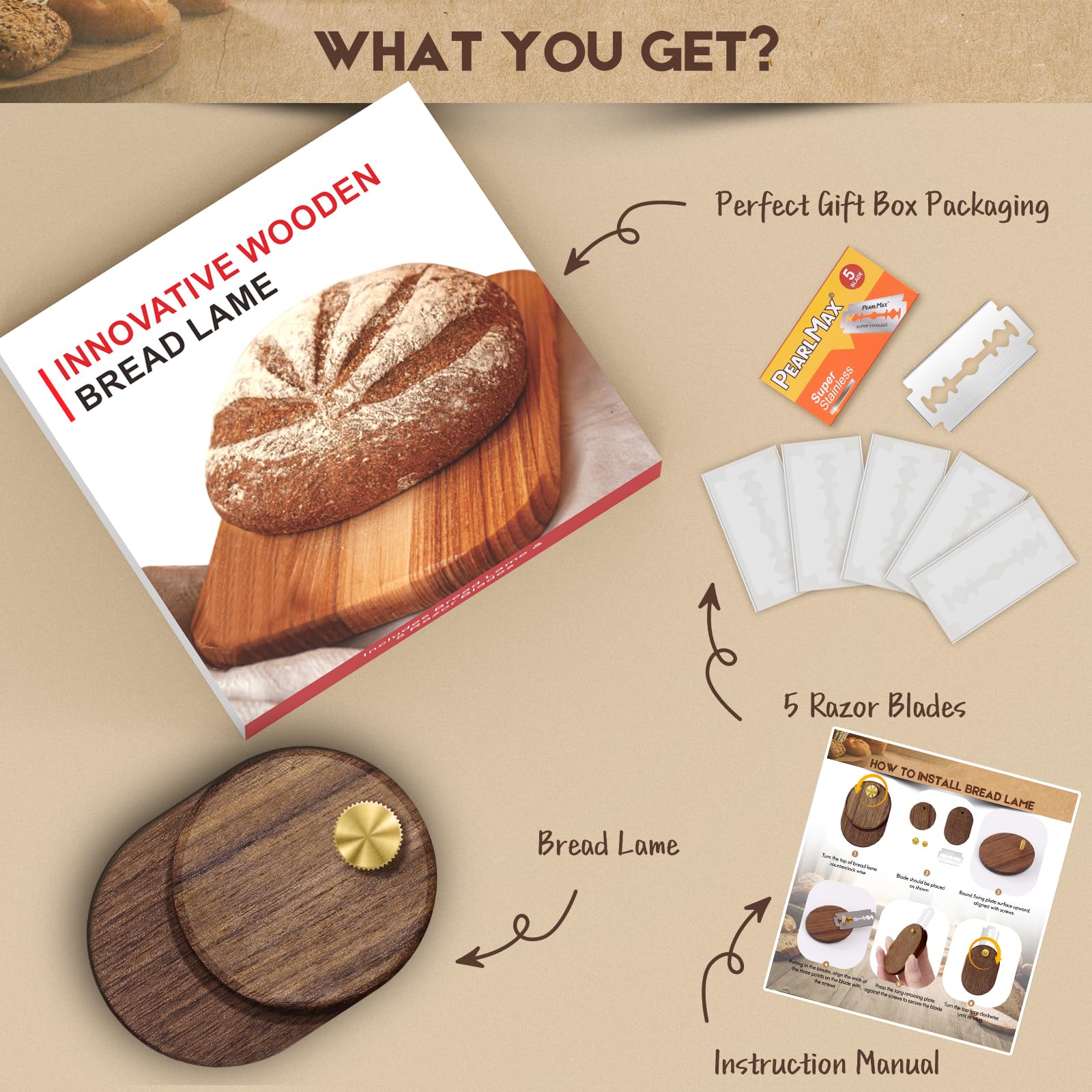 Sourdough Bread Lame - Professional Scoring Tool -7