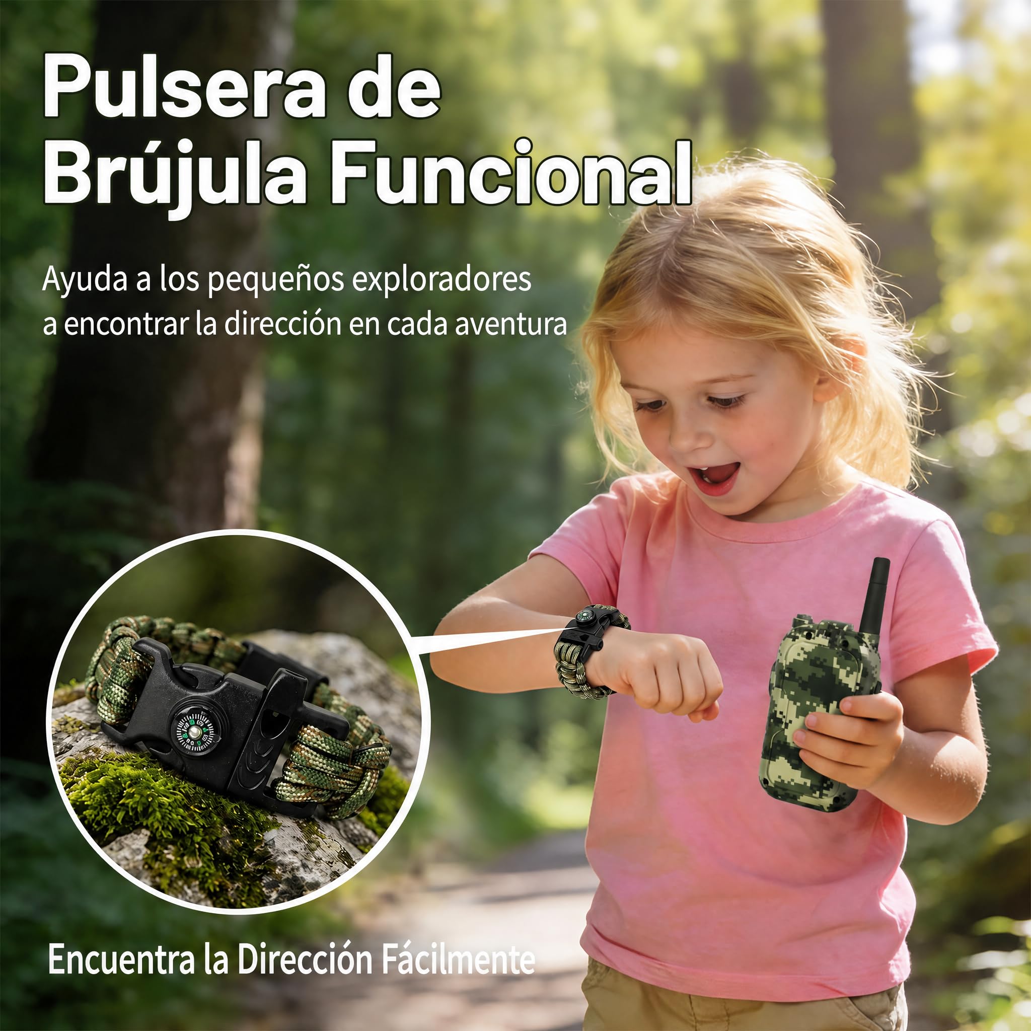 Kids Video Walkie Talkies, Camuflaje