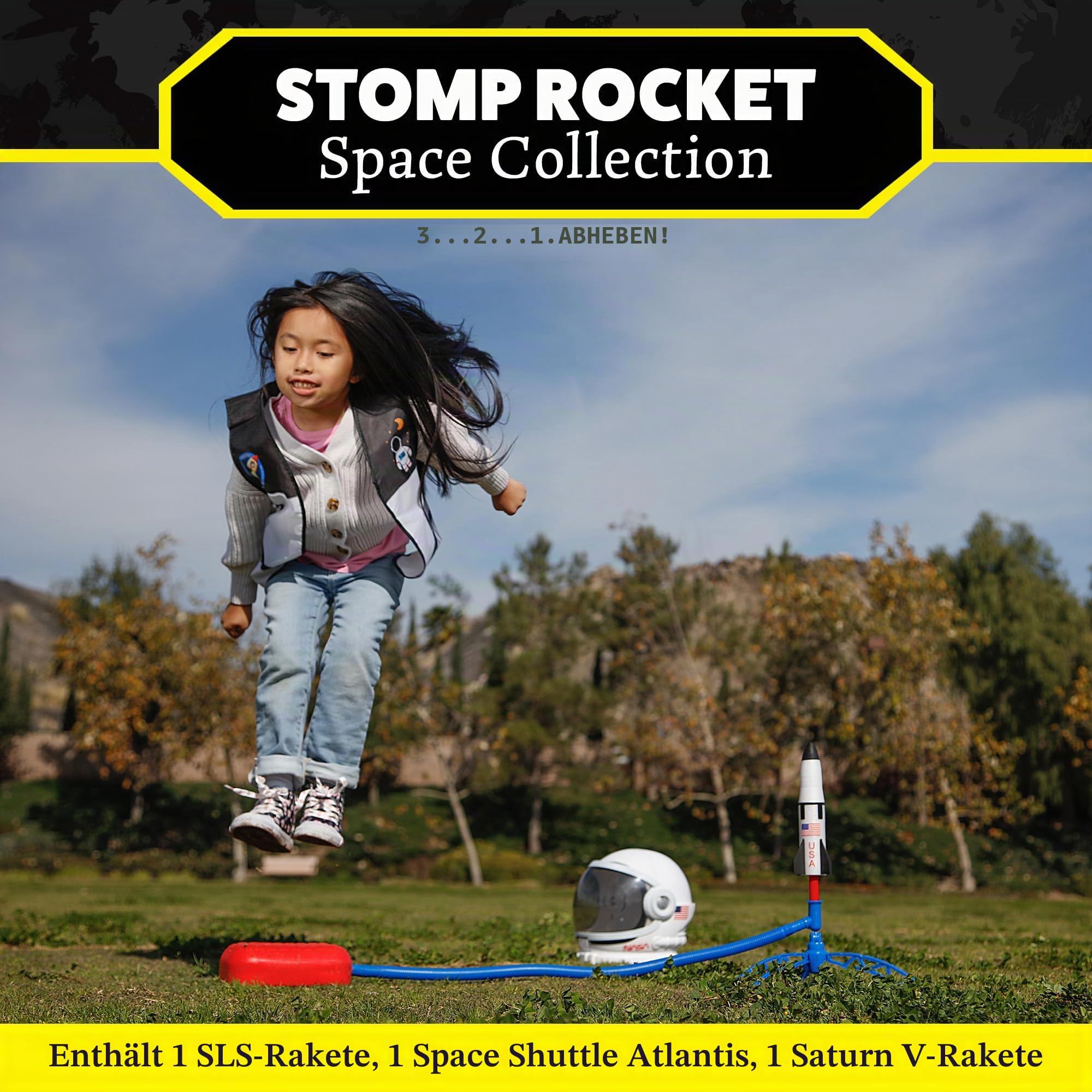 Stomp Rocket 40020 NASA Collection Stumpfe Rakete