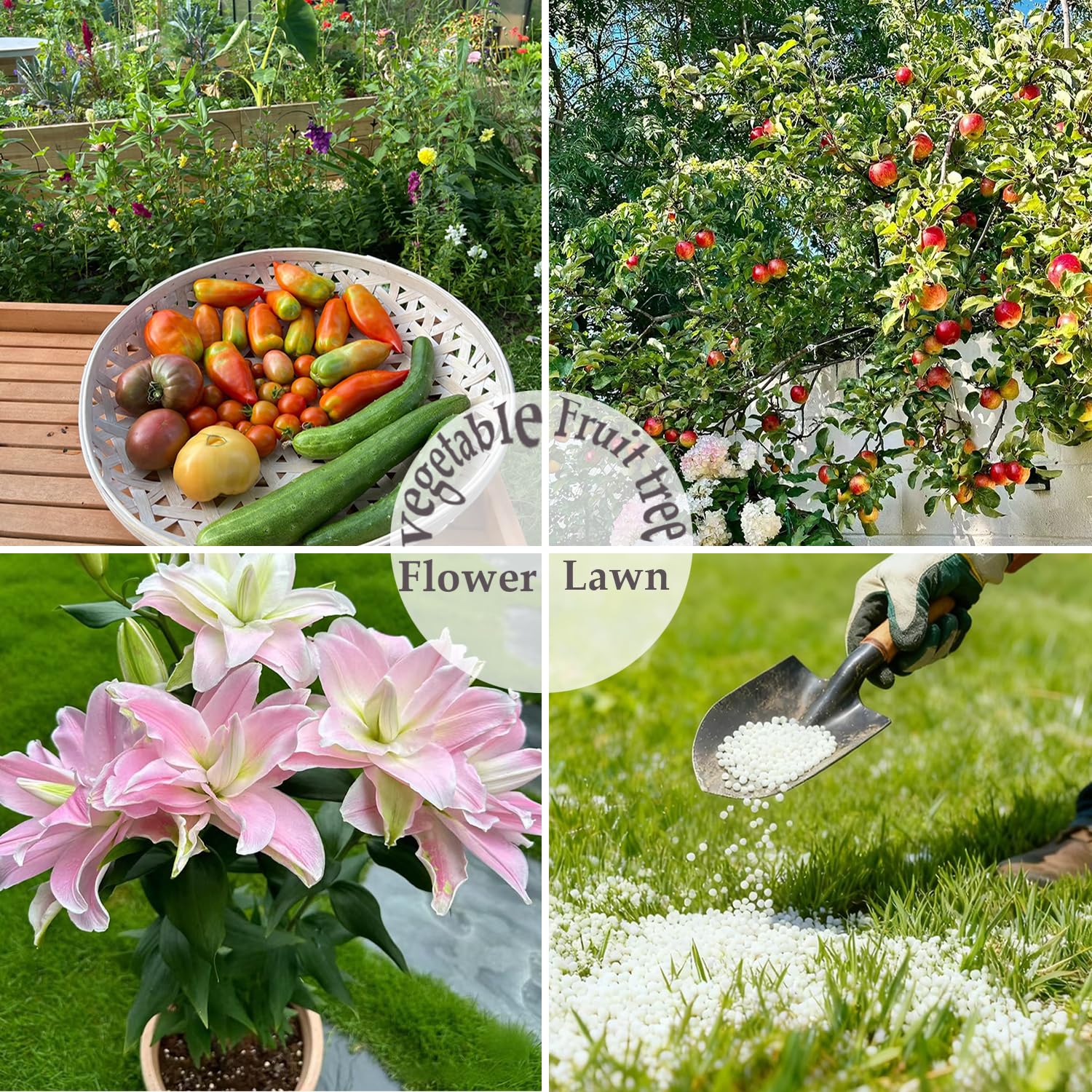 3LB Calcium Nitrate Fertilizer, 15-0-0 Nitrogen Fertilizer with Calcium, Indoor Plant Fertilizer, Plant Food for Houseplants, Lawn, Vegetable, Trees, Boost Stem & Leaf Growth, Improves Root Health