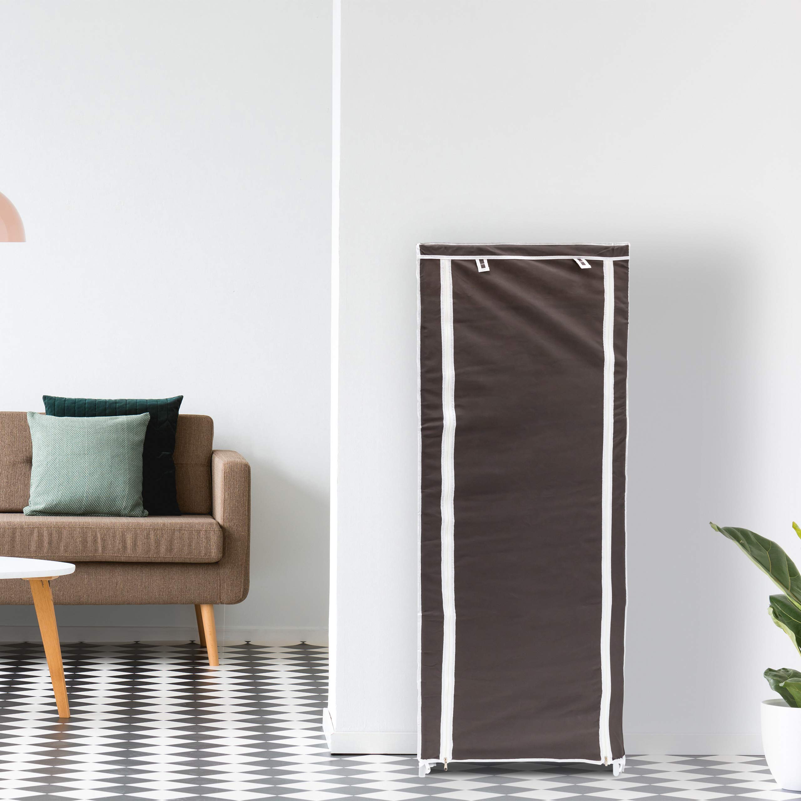 Relaxdays Cassettiera In Stoffa 9 Cubi – Scaffale A Incastro 95x93x30 Cm Con Scatole In Tessuto, Antracite