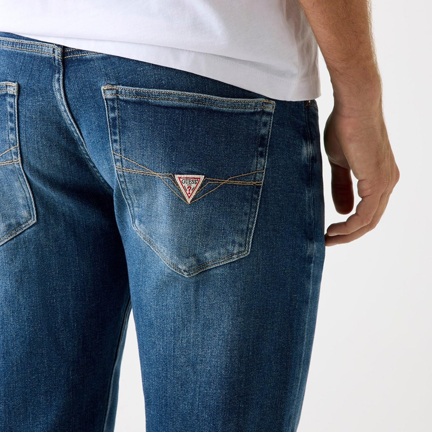 GUESS Pantalone Uomo Angels Jeans Blu E24GU51 M2YAN2D4Q42