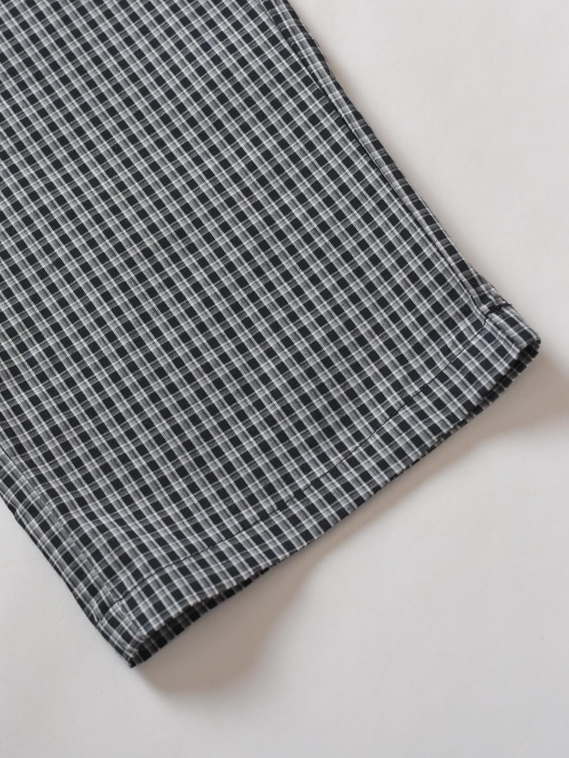 Esenchel Women's Petite Cotton Pajama Pants Plaid Lounge Pants 2 Pack - Image 7