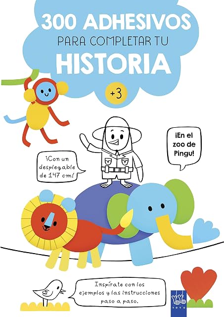 Portada de ¡En el Zoo de Pingu!: 300 Adhesivos para Completar Tu Historia
