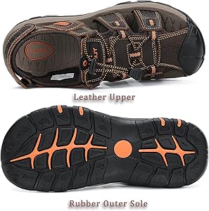 Amazon.com | FLARUT Men's Sport Sandals Outdoor Hiking Sandals