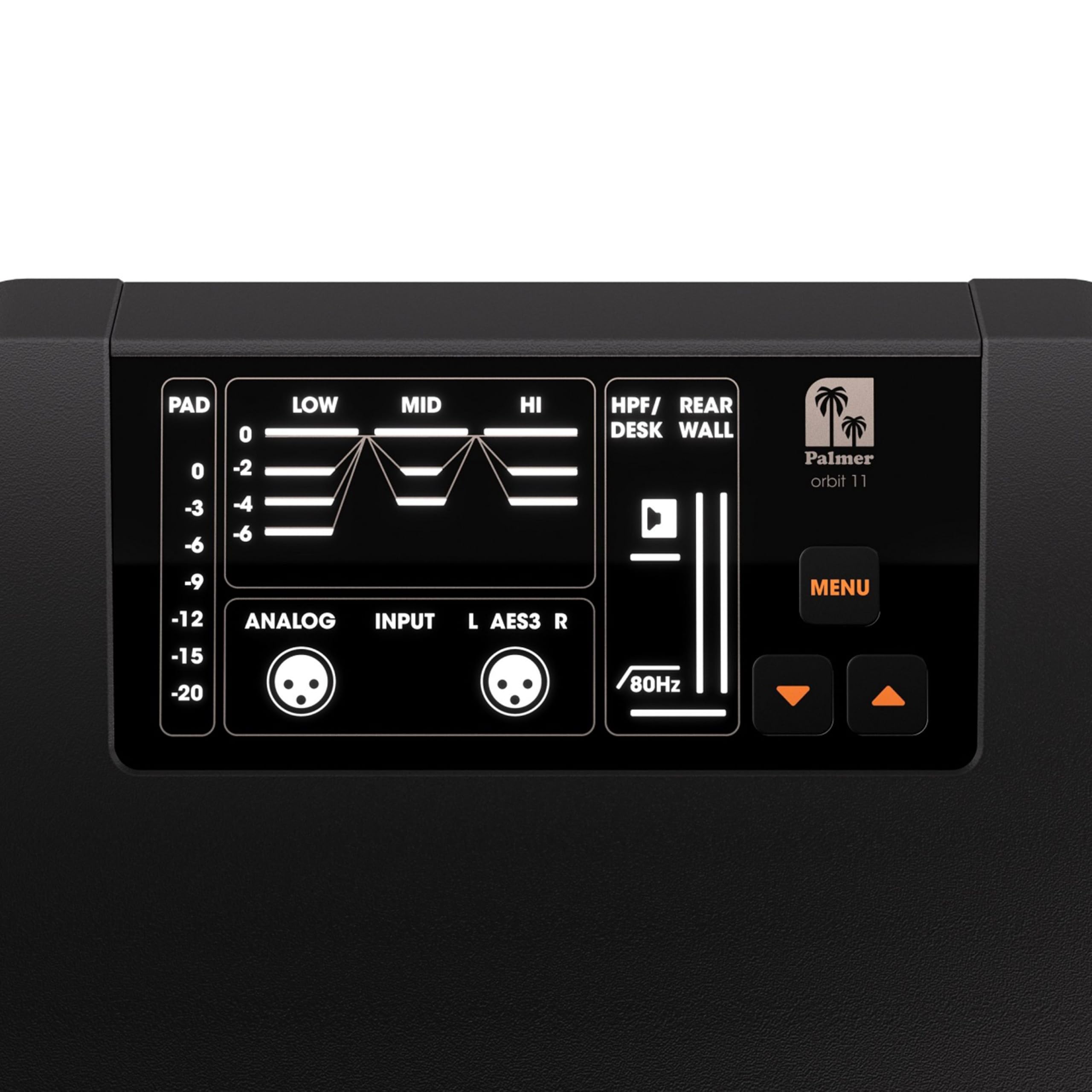 Palmer Orbit 11 Black - Aktiver Studiomonitor
