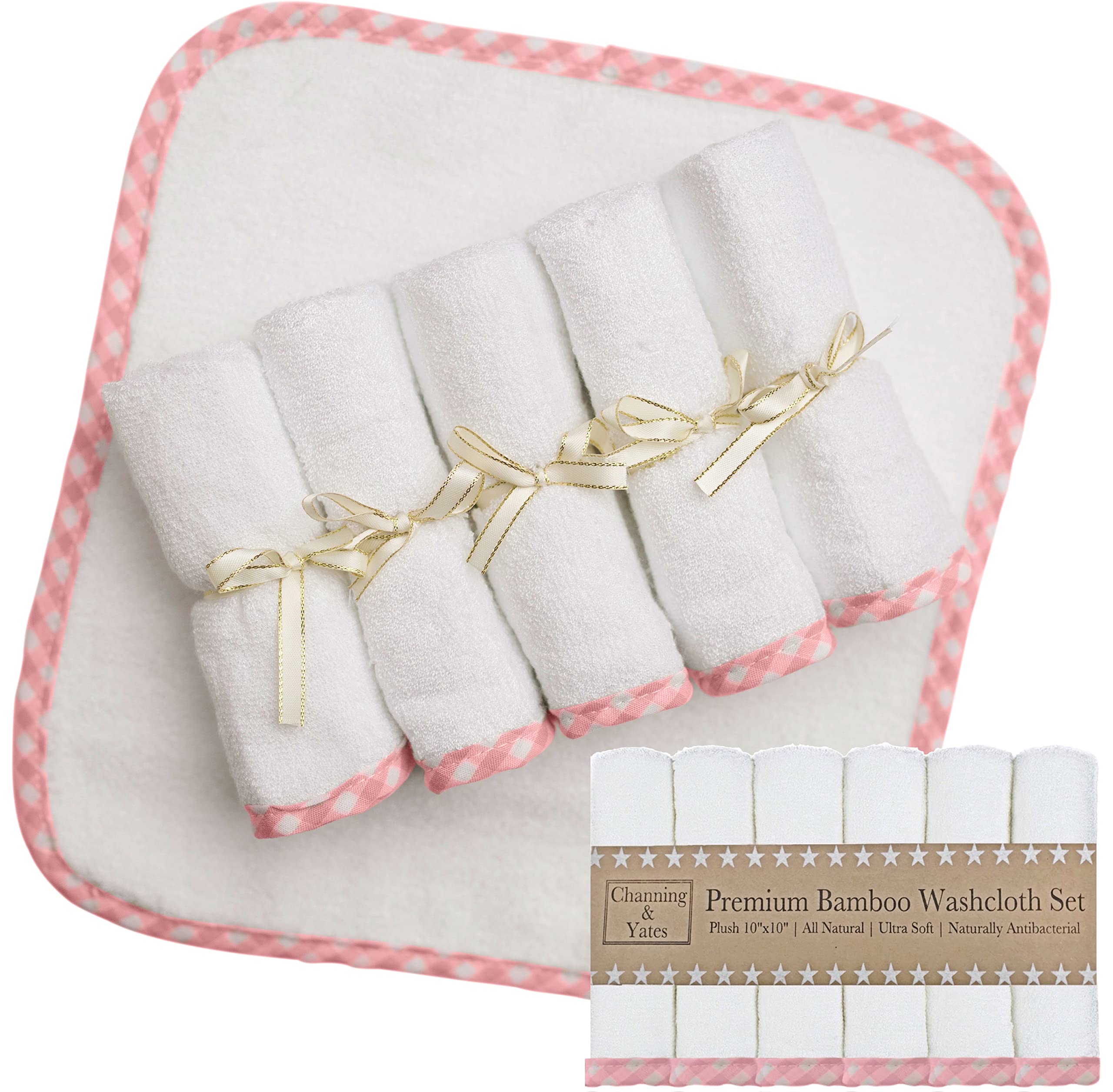 Channing & Yates Premium Boutique Baby Washcloths