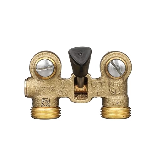 Miniatura 11 de Watts 12" 2T-M2 Válvula de cierre de agua caliente para lavadora de latón y tubular