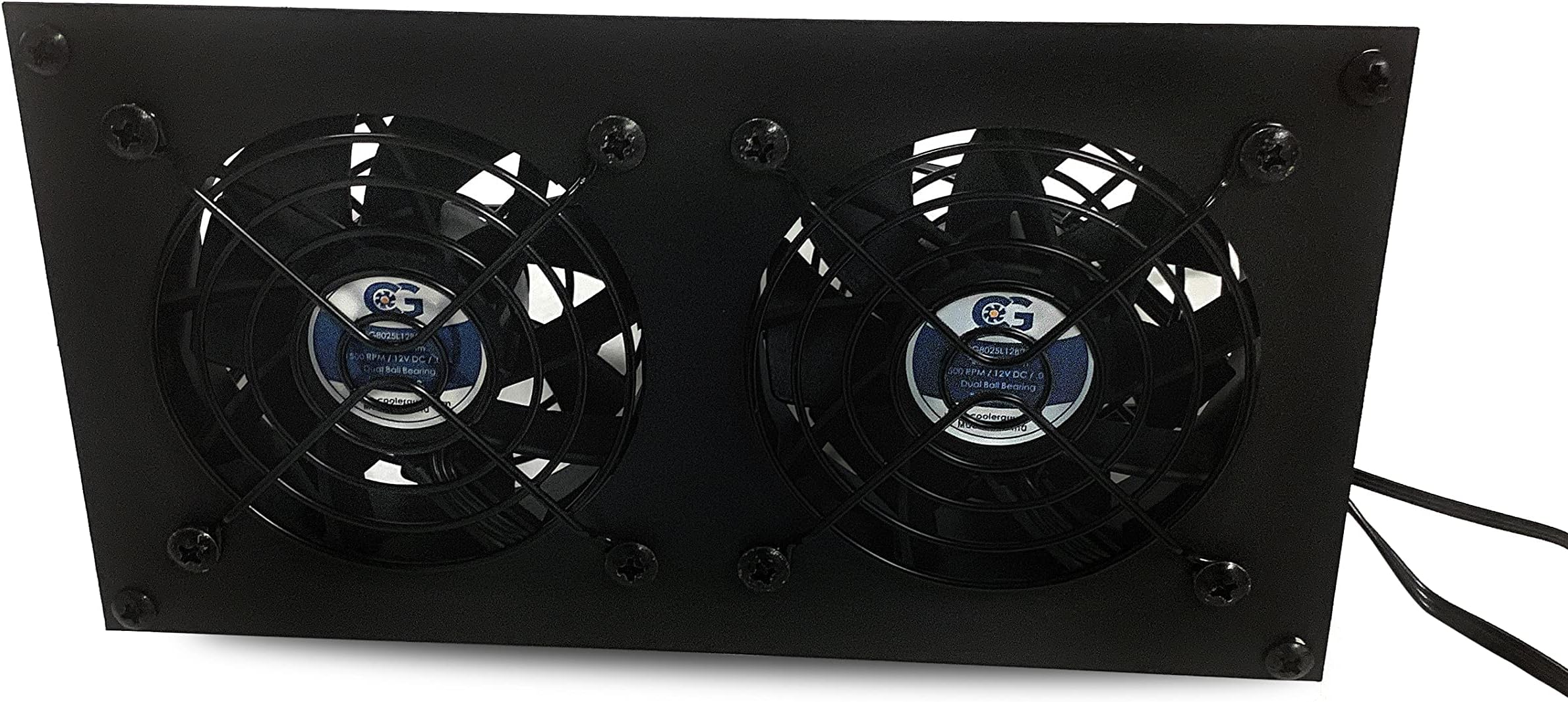 CabCool 802 Lite Dual 80mm Fan Cooling Kit for Cabinet & Home Theaters