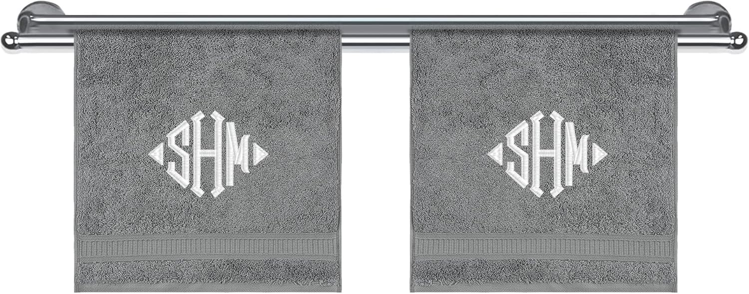 Monogrammed Bath Sheet Towels for Bathroom, Hotel, Spa, Pool, Super Soft, Highly Absorbent Turkish Towel 100% Cotton Oversized 40 x 80 Extra Large Jumbo Decorative Personalized Bath Sheets, Aqua