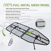 Vista 5 de Tabla de Planchar Plegable de Mesa con Soporte para Plancha, Tabla de Planchar Portátil Pequeña con Cubierta de Algodón Resistente al Calor, Mini