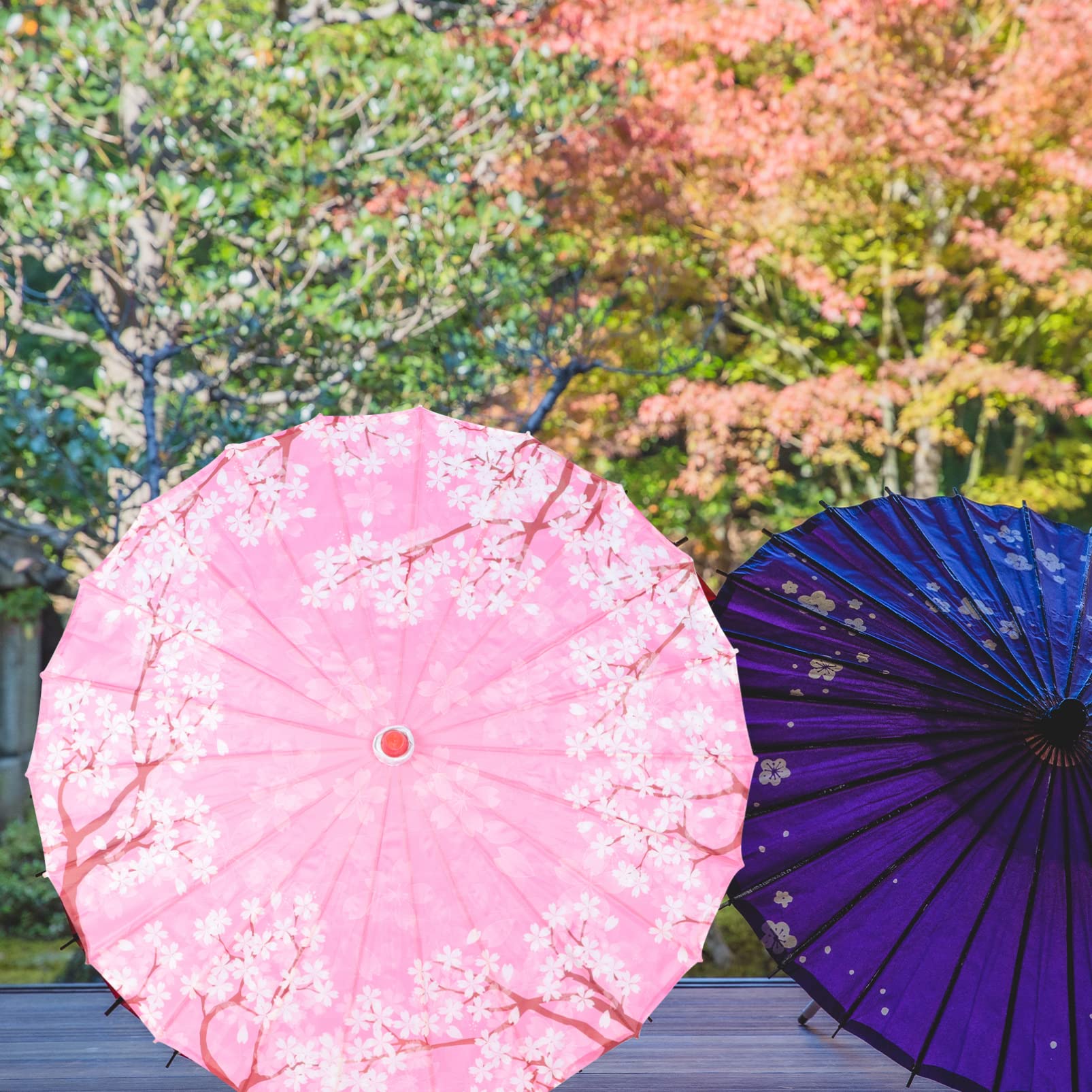 Amazon.co.jp: 和傘、紙傘、踊り傘、和風、小物、傘、コスプレ、花傘 