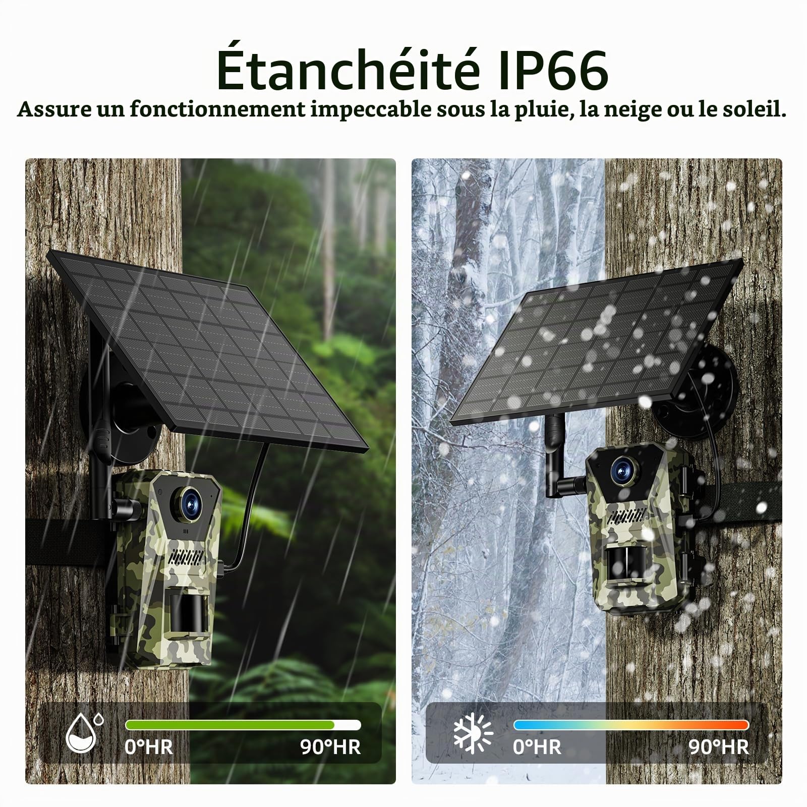 Korons Caméra de Chasse(64GB)