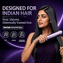 Philips India's No.1 Hair Styling Brand - One Stroke Hair Straightener | 50% Faster Straightening | 3 days salon-like hair | 12 Temperature Settings (120–230°C) Designed for Indian Hair | BHS530 gallery image