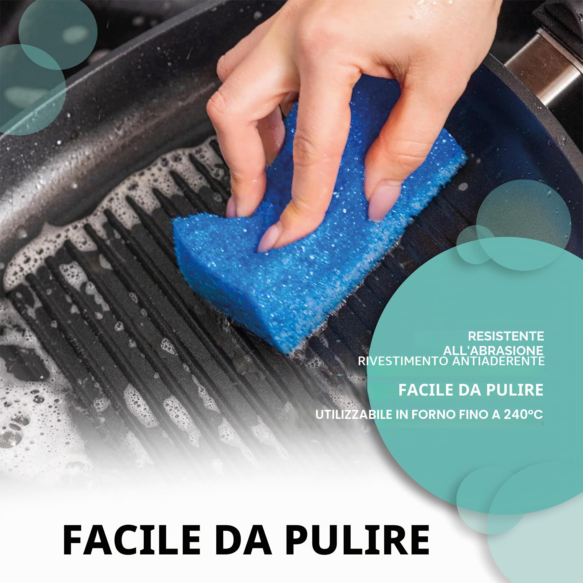 Piastre grill a induzione MaxxGoods Eurolux (Teppanyaki)