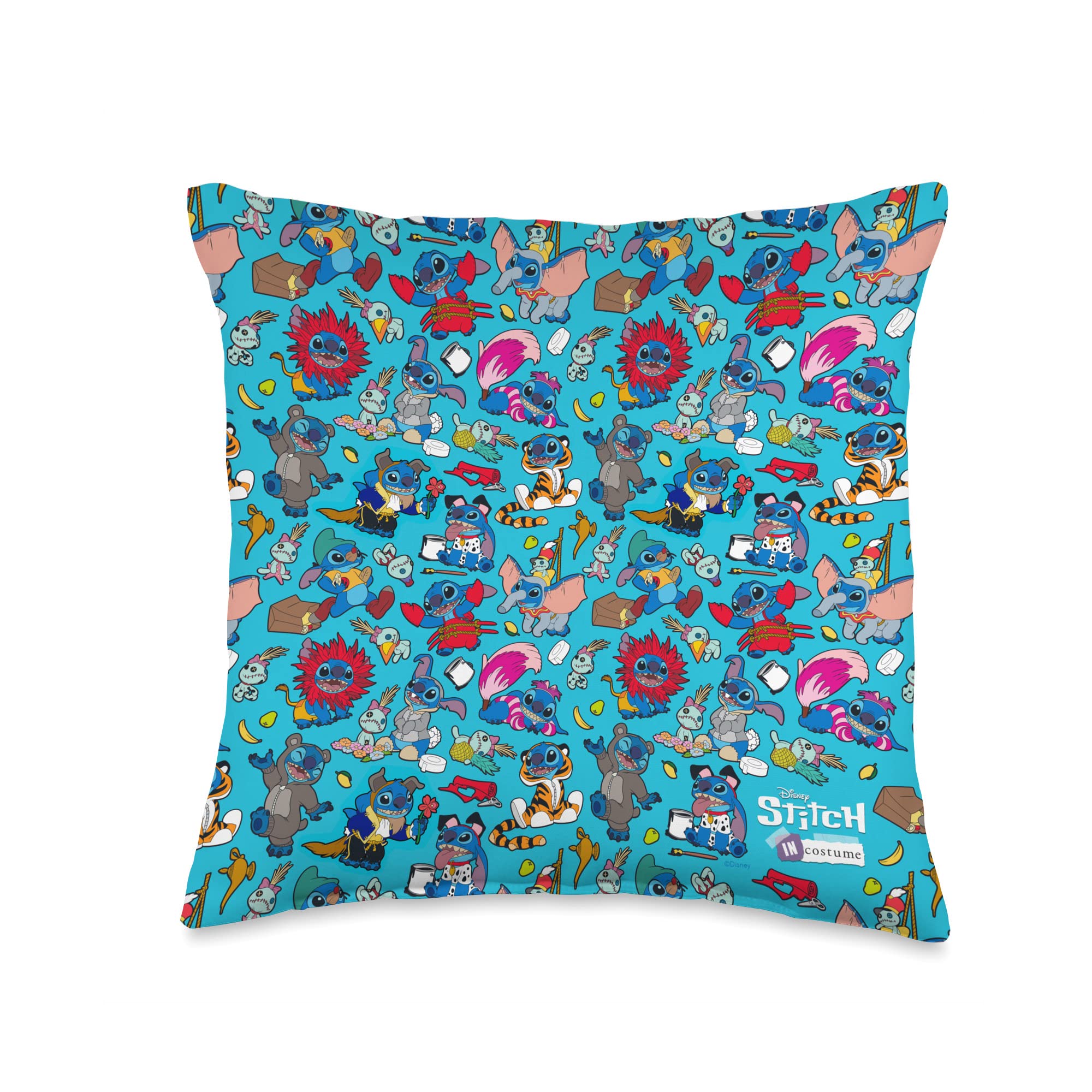 Coussin Stitch Disney 100 pour soulager le dos sur le canape avec une touche coloree