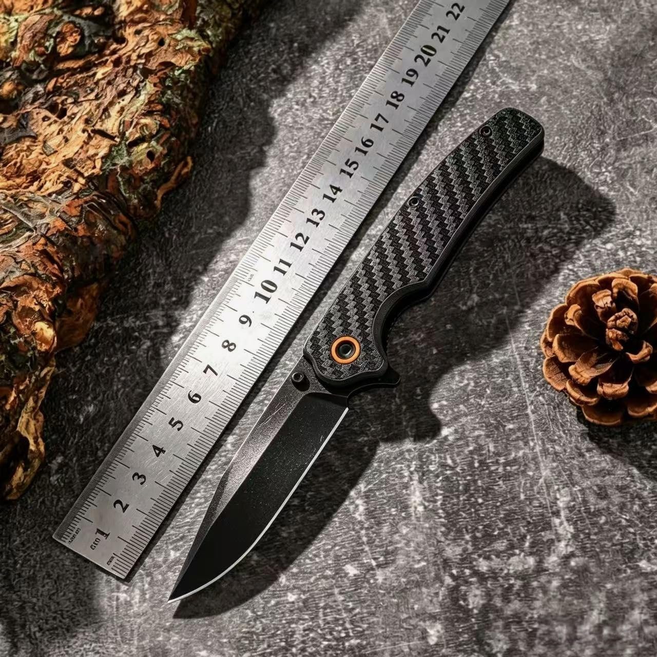 Generisch Klappmesser 5CR G10 Gesamtlänge 19 cm Taschenmesser