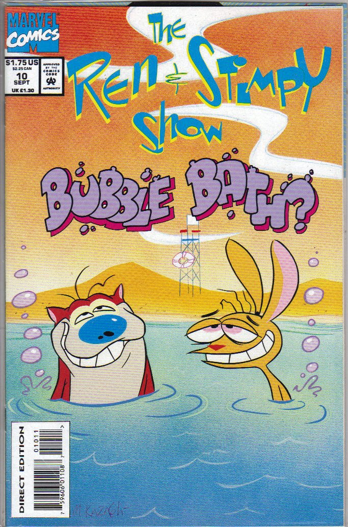 Amazon.com: The Ren & Stimpy Show #10 Comic Book : Office