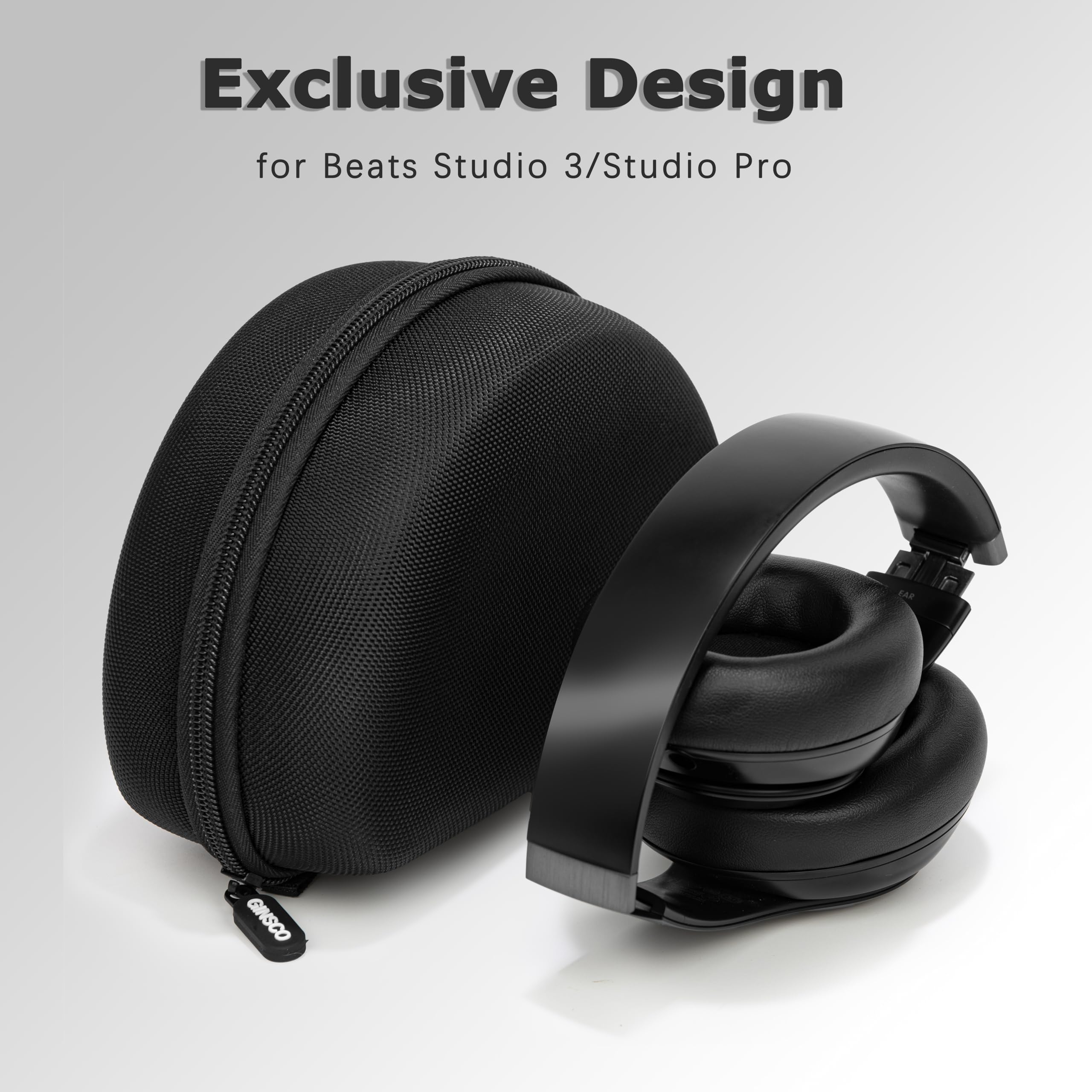 Amazon | Ginsco ハードシェルヘッドホンケース Beats Studio Pro