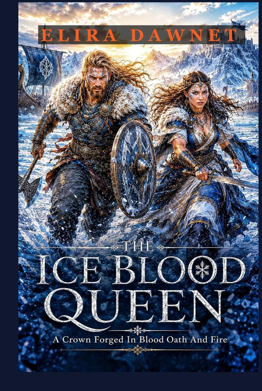 THE ICE BLOOD QUEEN: A Crown Forged In Blood Oath And Fire (THE FROST BATTLES)