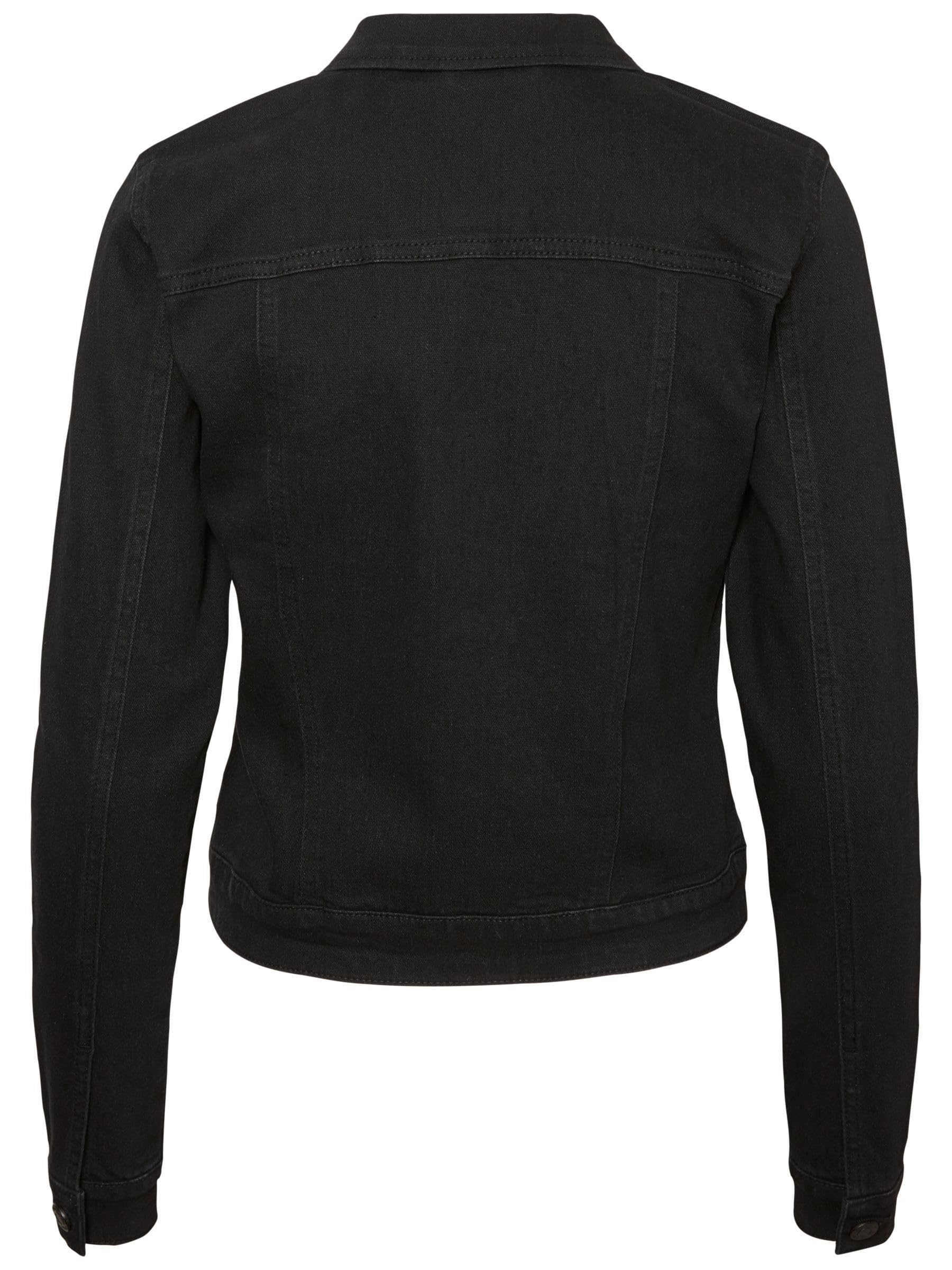 NAME IT Nmdebra L/S White Denim Jacket Noos Chaqueta vaquera Mujer
