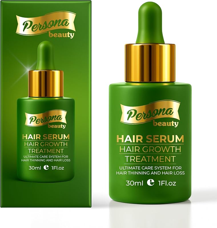 Hair Growth Serum – Advanced Biotin with Caffeine, Peptides, Botanical Extract for Thicker, Fuller, Longer Hair, Reduces Hair Thinning, Hair Regrowth Tonic, Hair Loss Treatment for Men & Women, 30ml