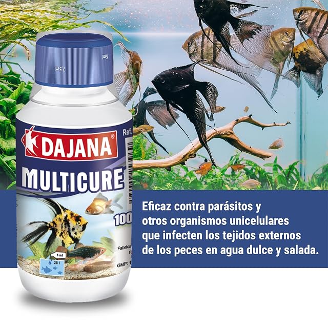 Foto 2 de 6 de Dajana Multicure Tratamiento para Peces de Amplio Espectro contra Hongos