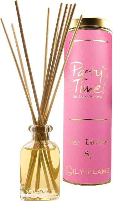 Lily Flame Party Time Diffuser, Pink