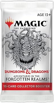 Magic The Gathering C87500001 Adventures in The Forgotten Realms Collectors Booster Packet, Multi, C87500000