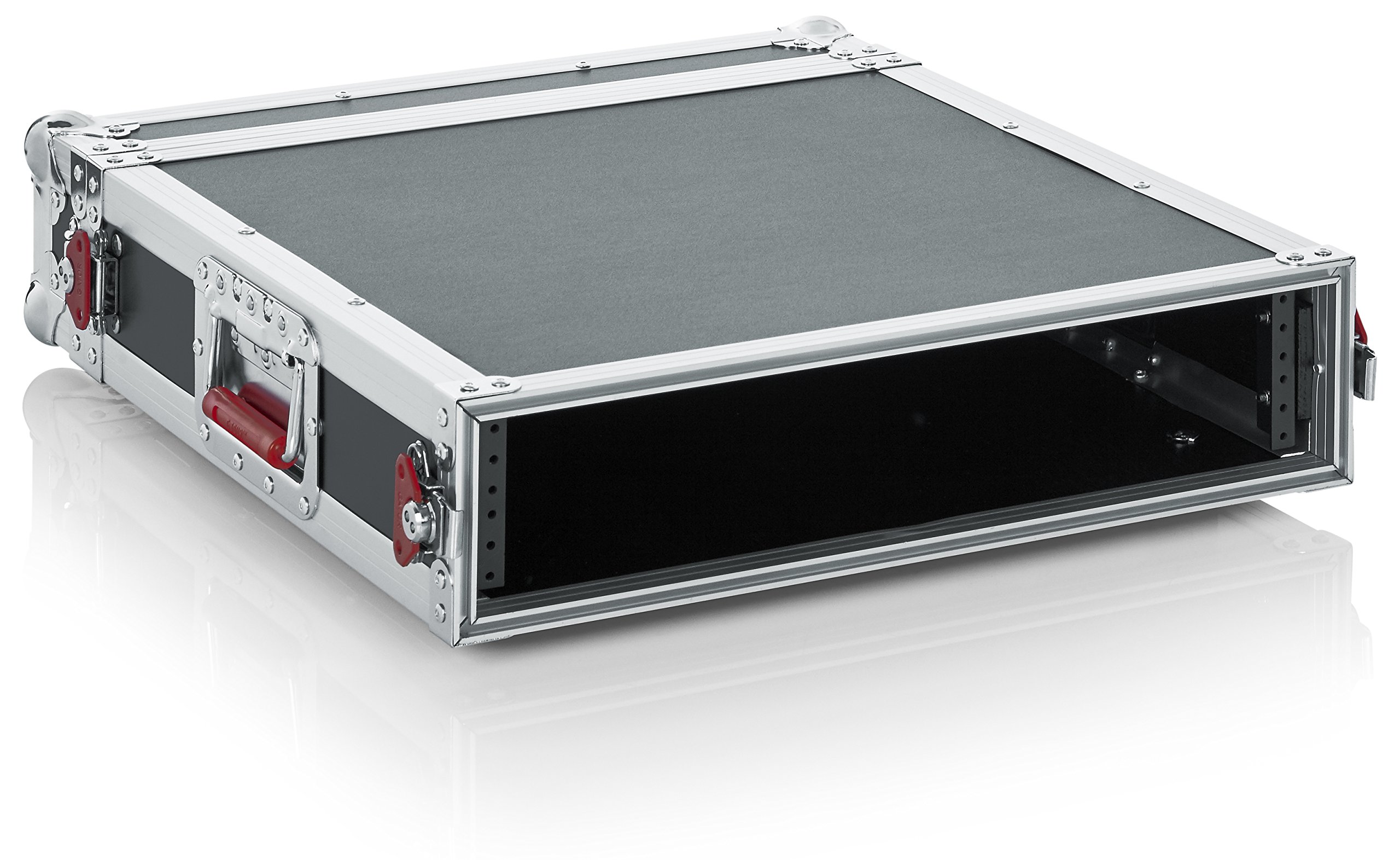 Gator Cases GTOUR Standard & Shallow Racks ATA Flight Rack-Koffer aus Holz; 2U; 17“ tief (G-TOUR 2U)